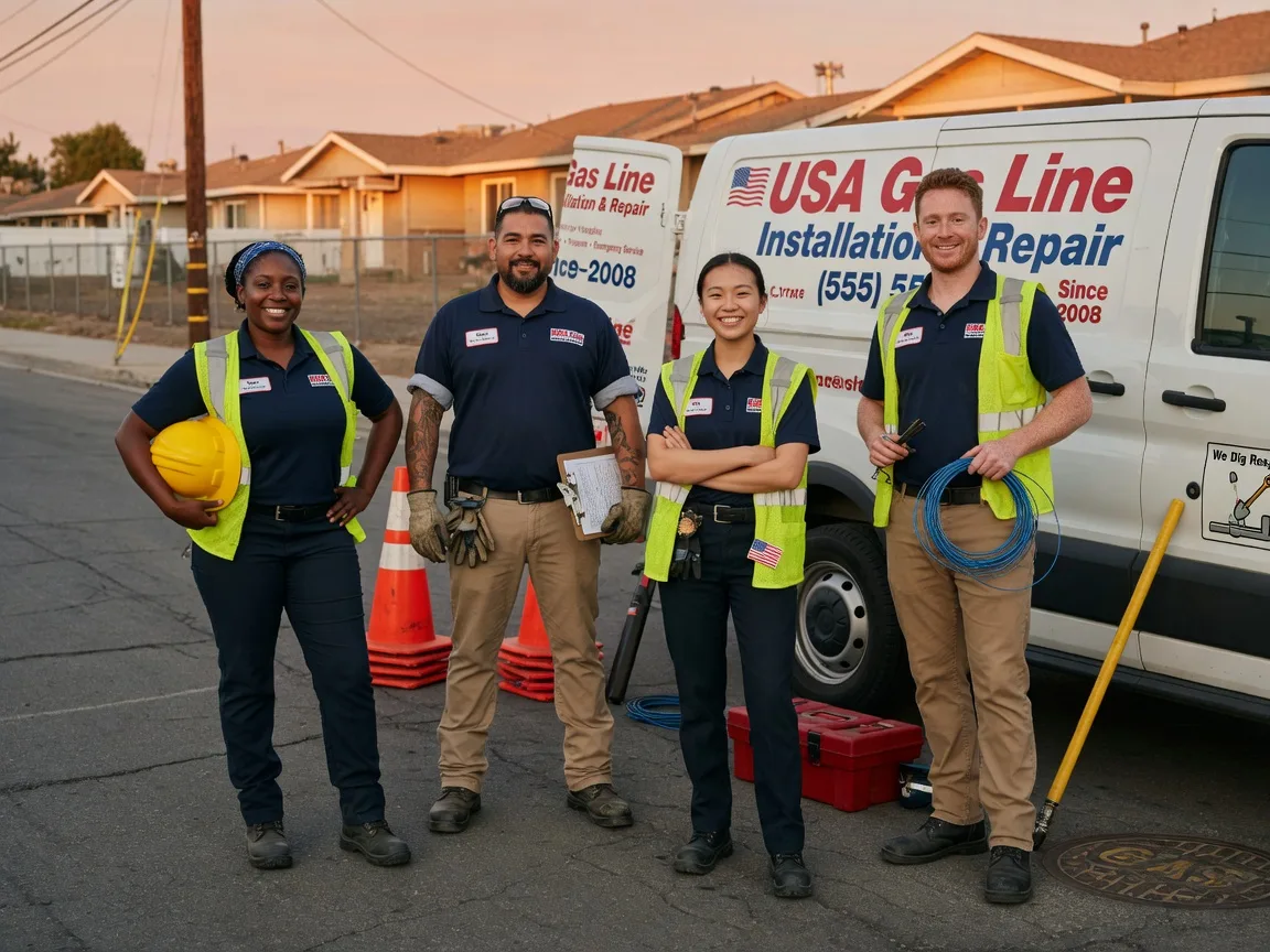 Gas Line Installation company in Booneville, AR
